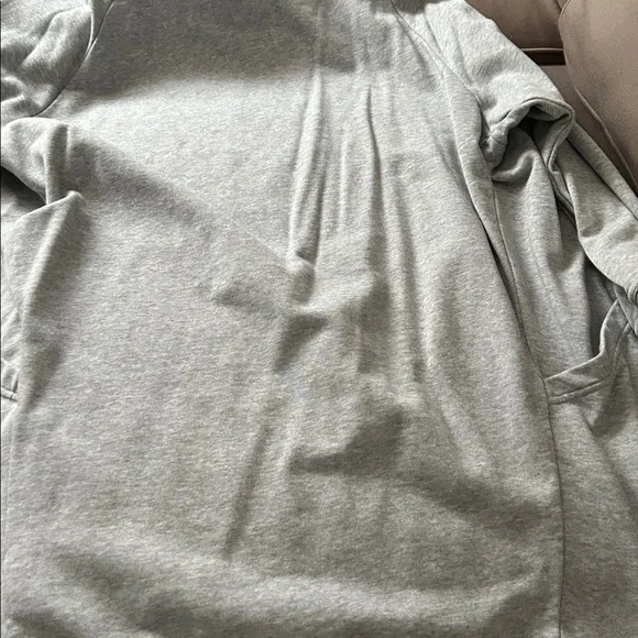 Nike Light Gray Open-Front Jacket - Picture 4 of 5